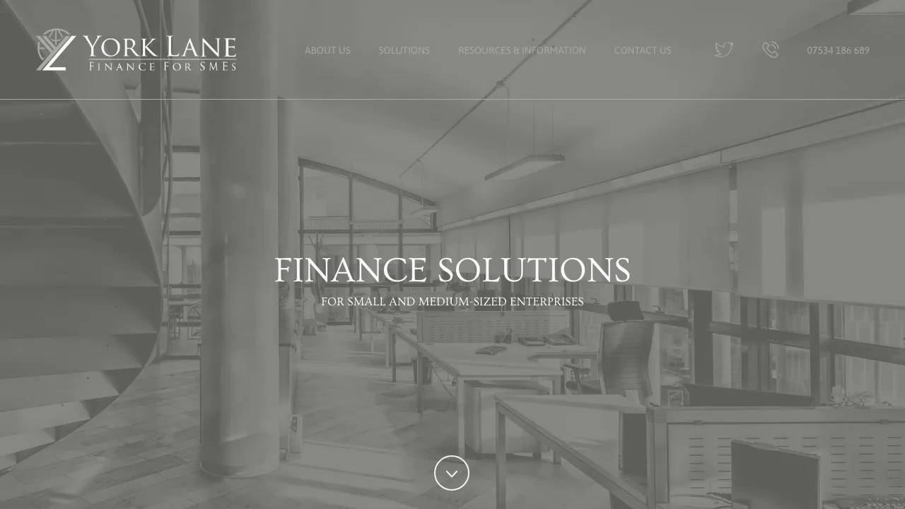 York Lane Finance website preview