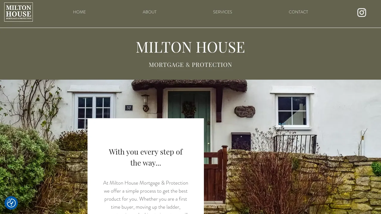Milton House Mortgage & Protection Ltd website preview