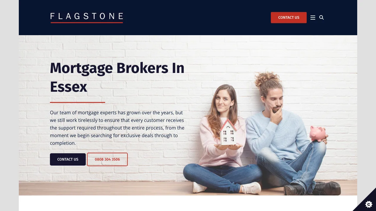 Flagstone website preview