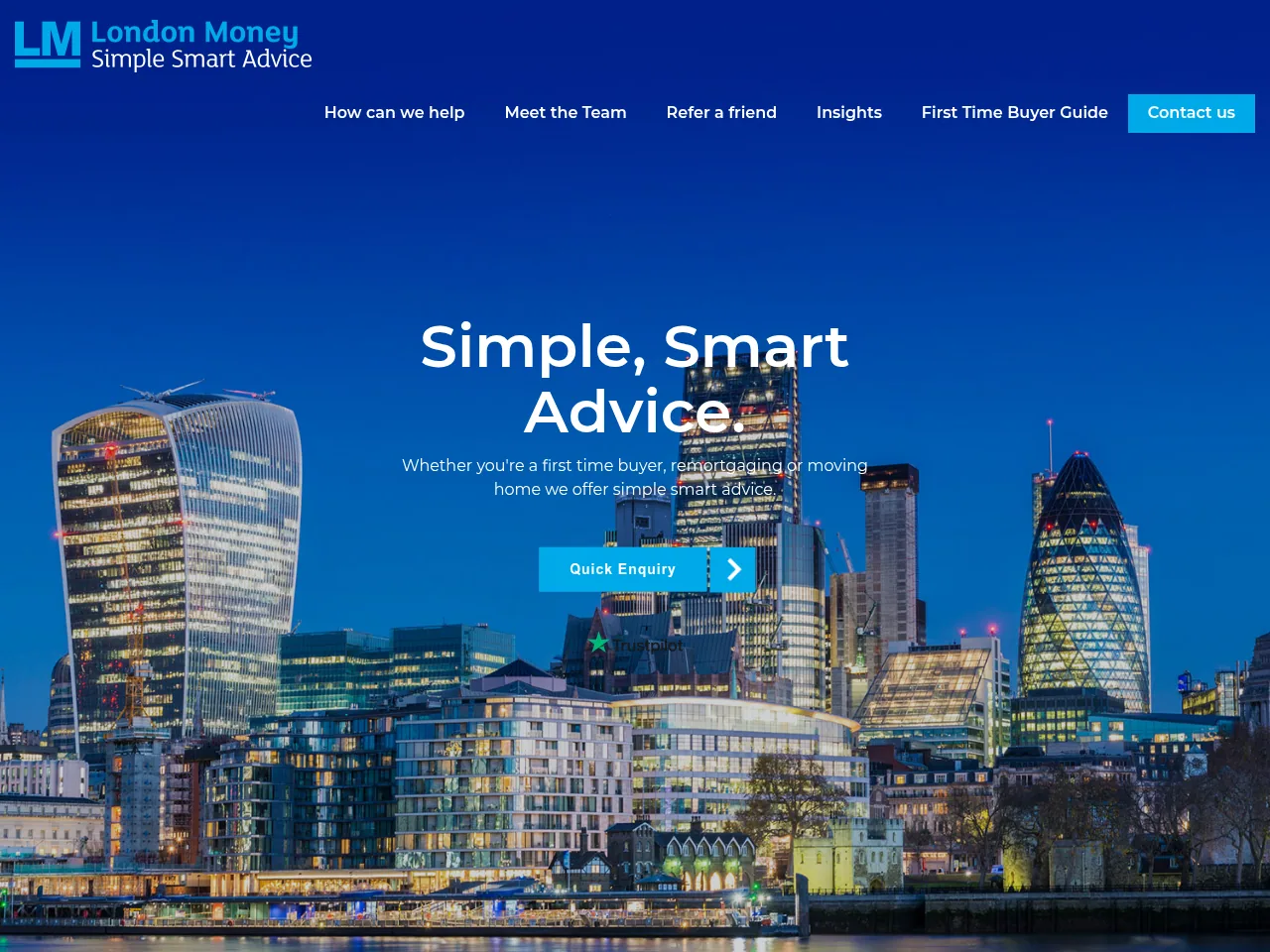 London Money website preview