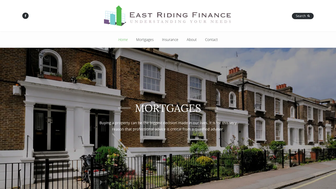 East Riding Finance website preview