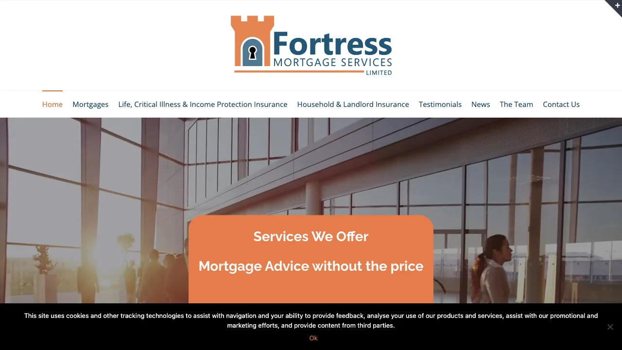 Fortress Mortgage Services Ltd website preview