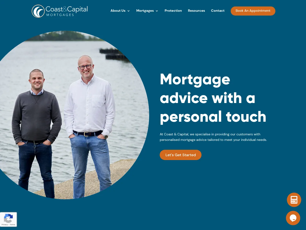 Coast & Capital website preview
