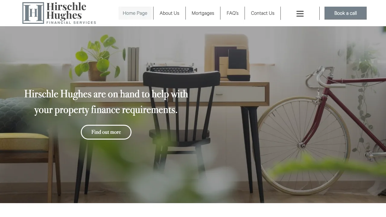 Hirschle Hughes website preview