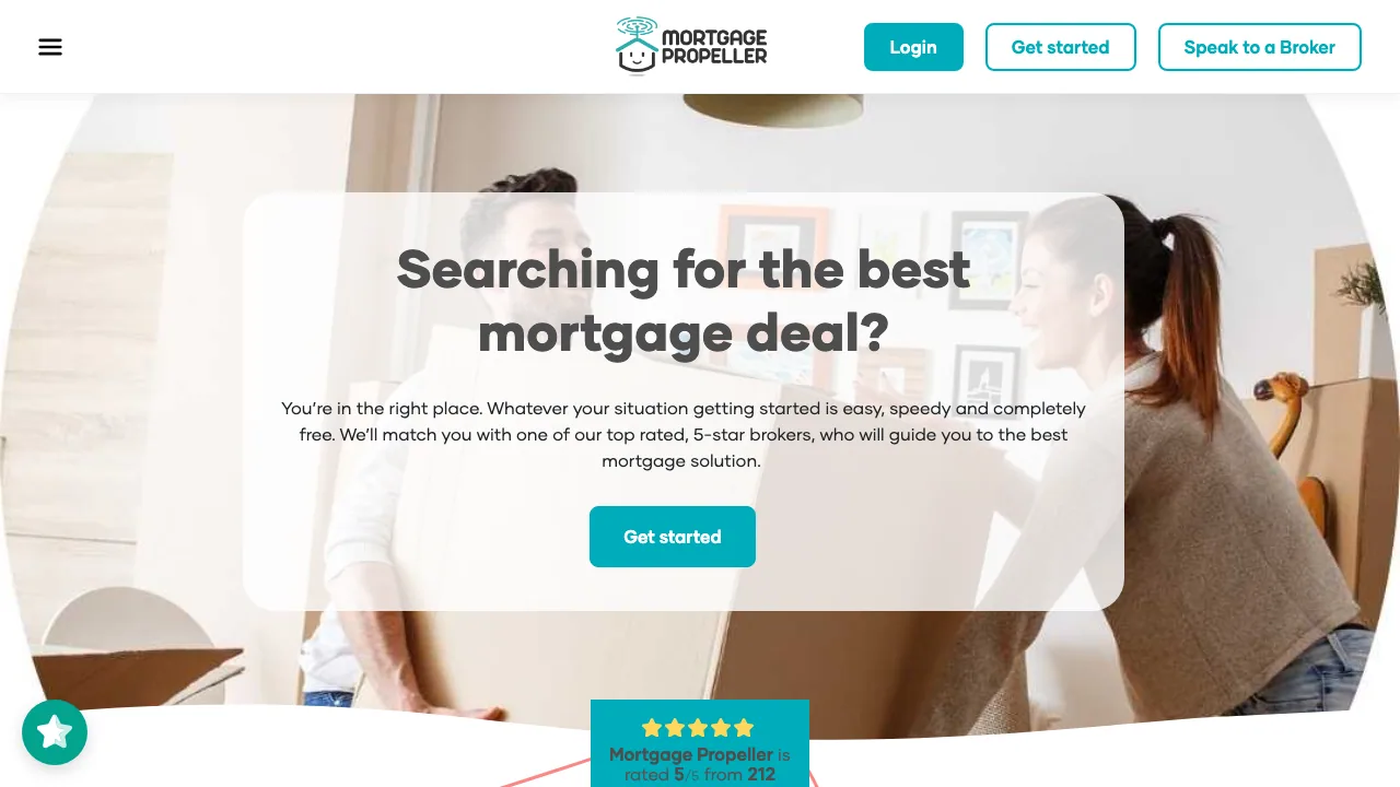 Mortgage Propeller website preview