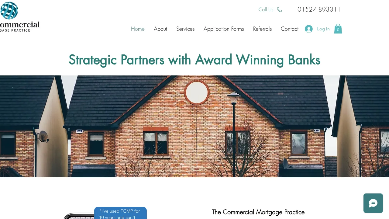 The Commercial Mortgage Practice website preview