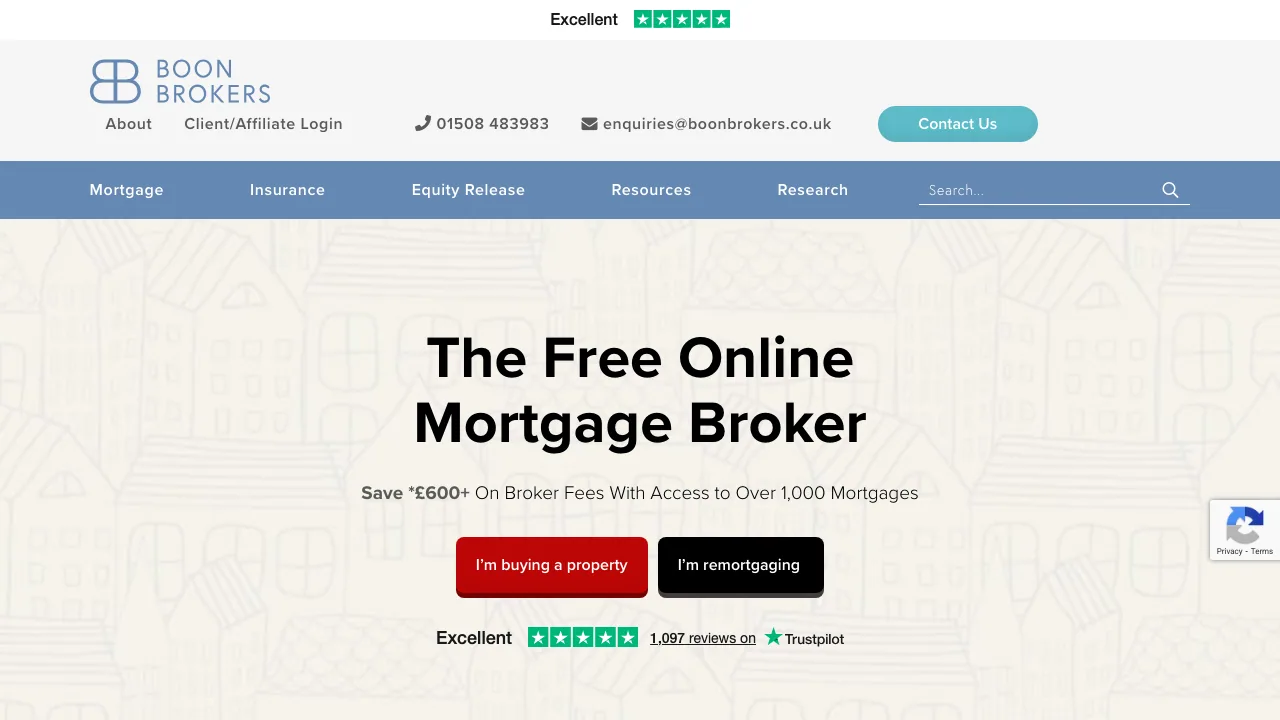 Boon Brokers website preview