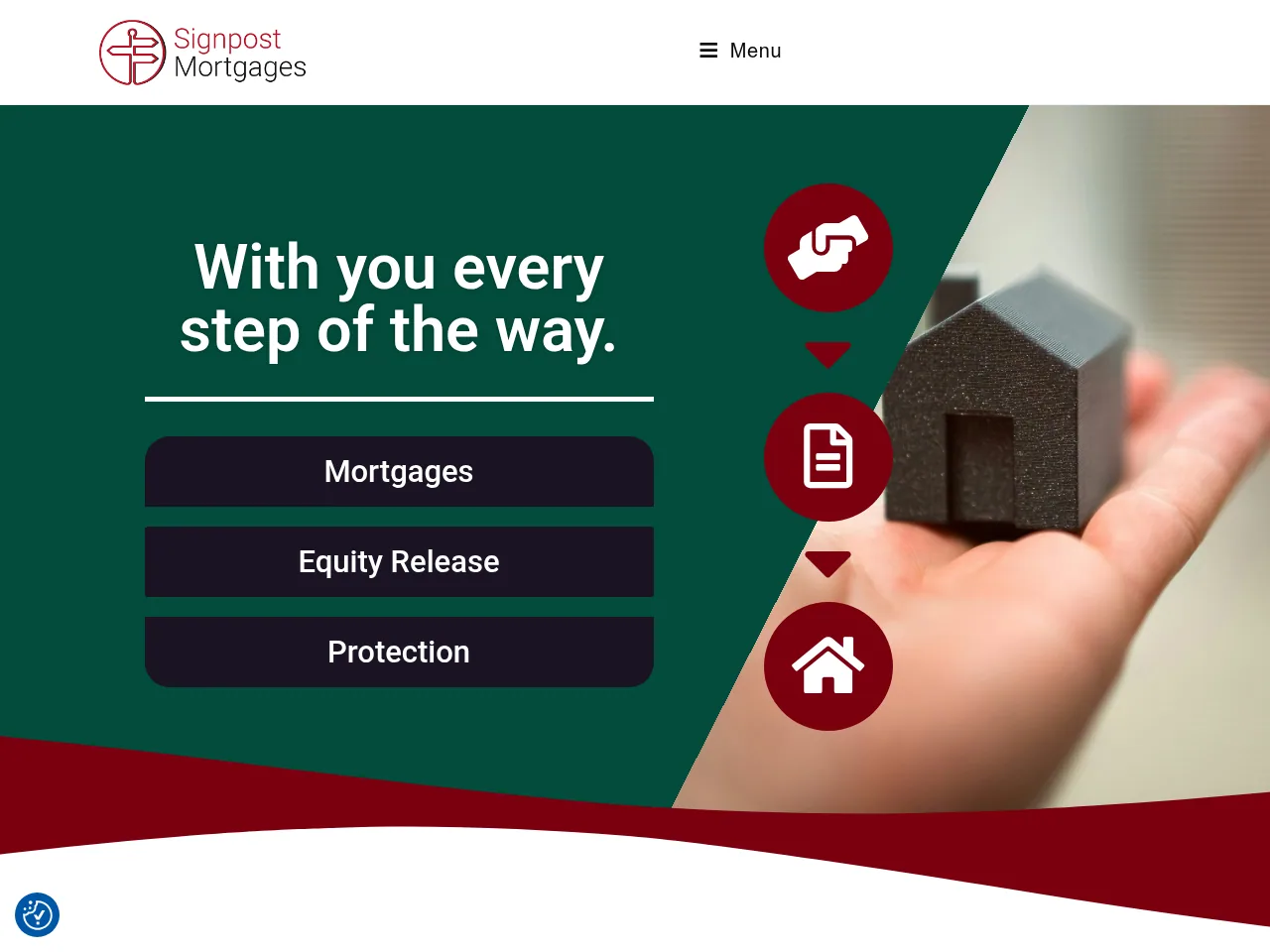 Signpost Mortgages website preview