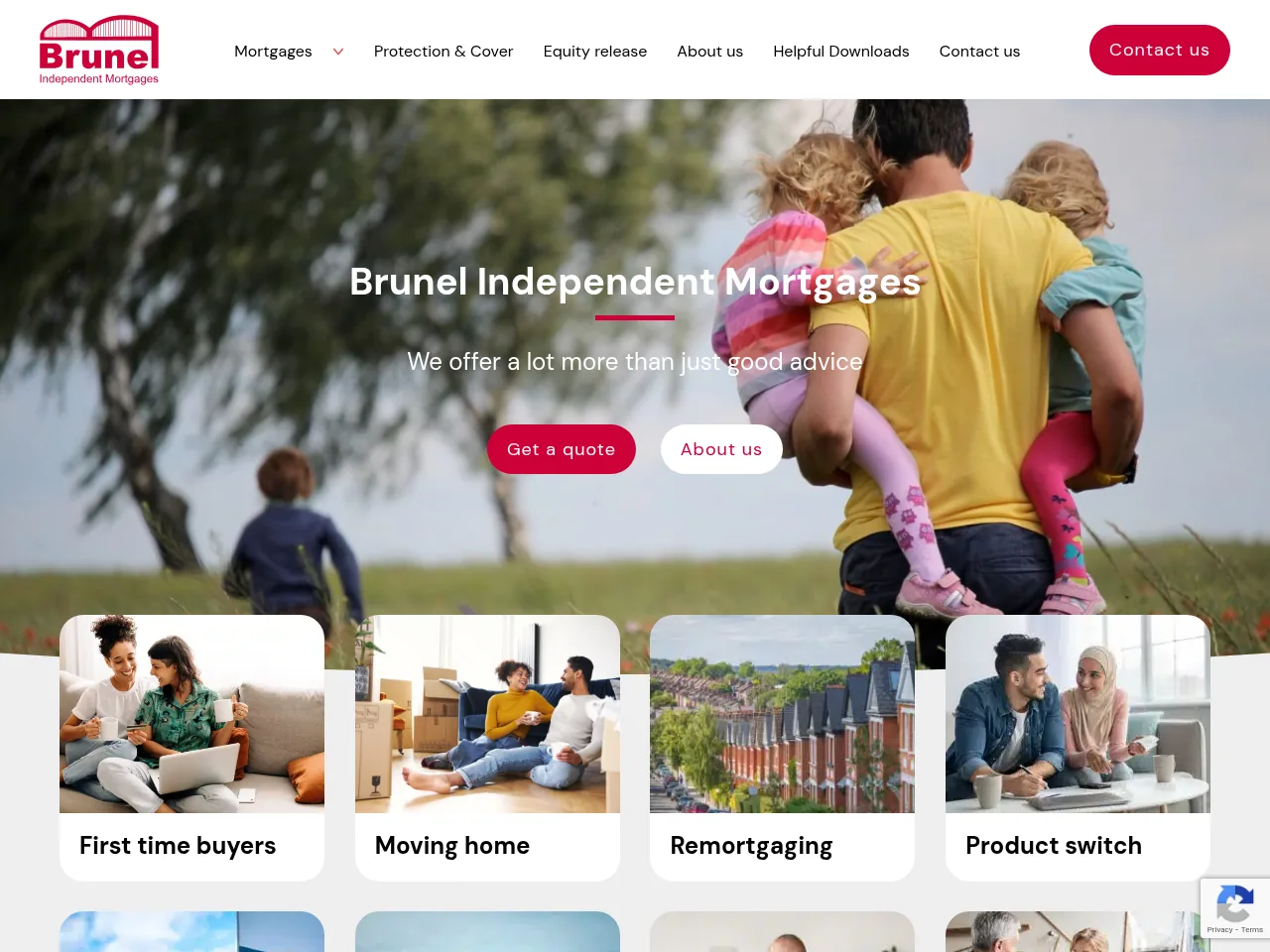 Brunel Independent Mortgages website preview