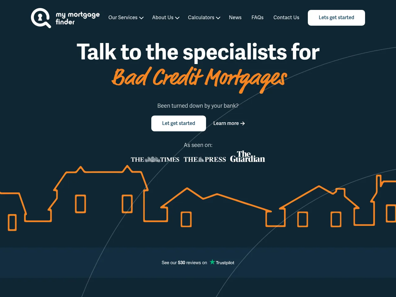 My Mortgage Finder website preview