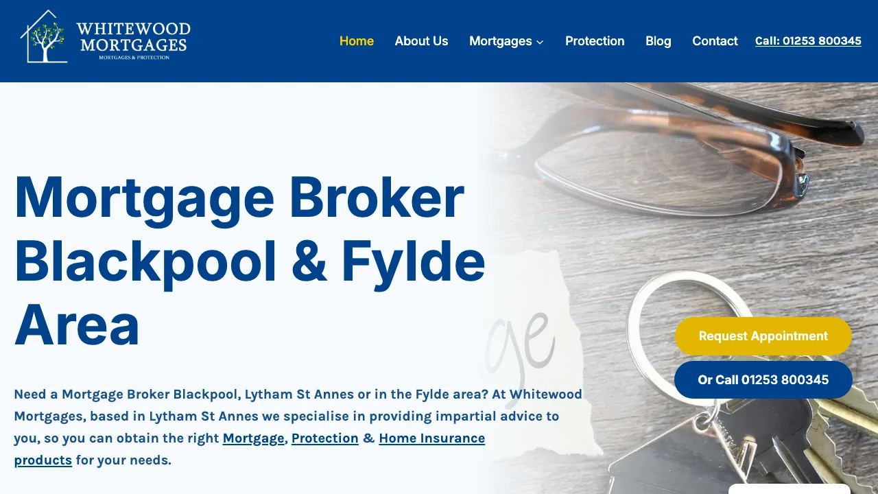 Whitewood Mortgages website preview