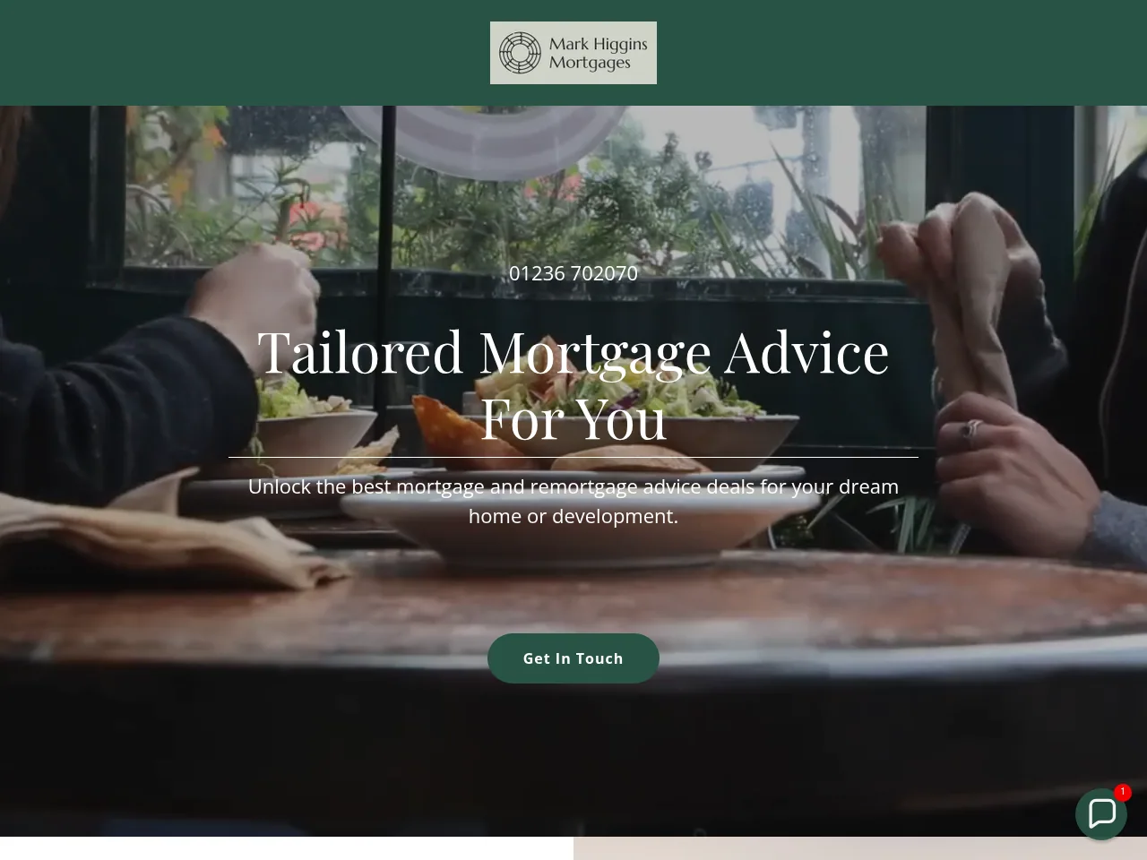 Mark Higgins Mortgages website preview