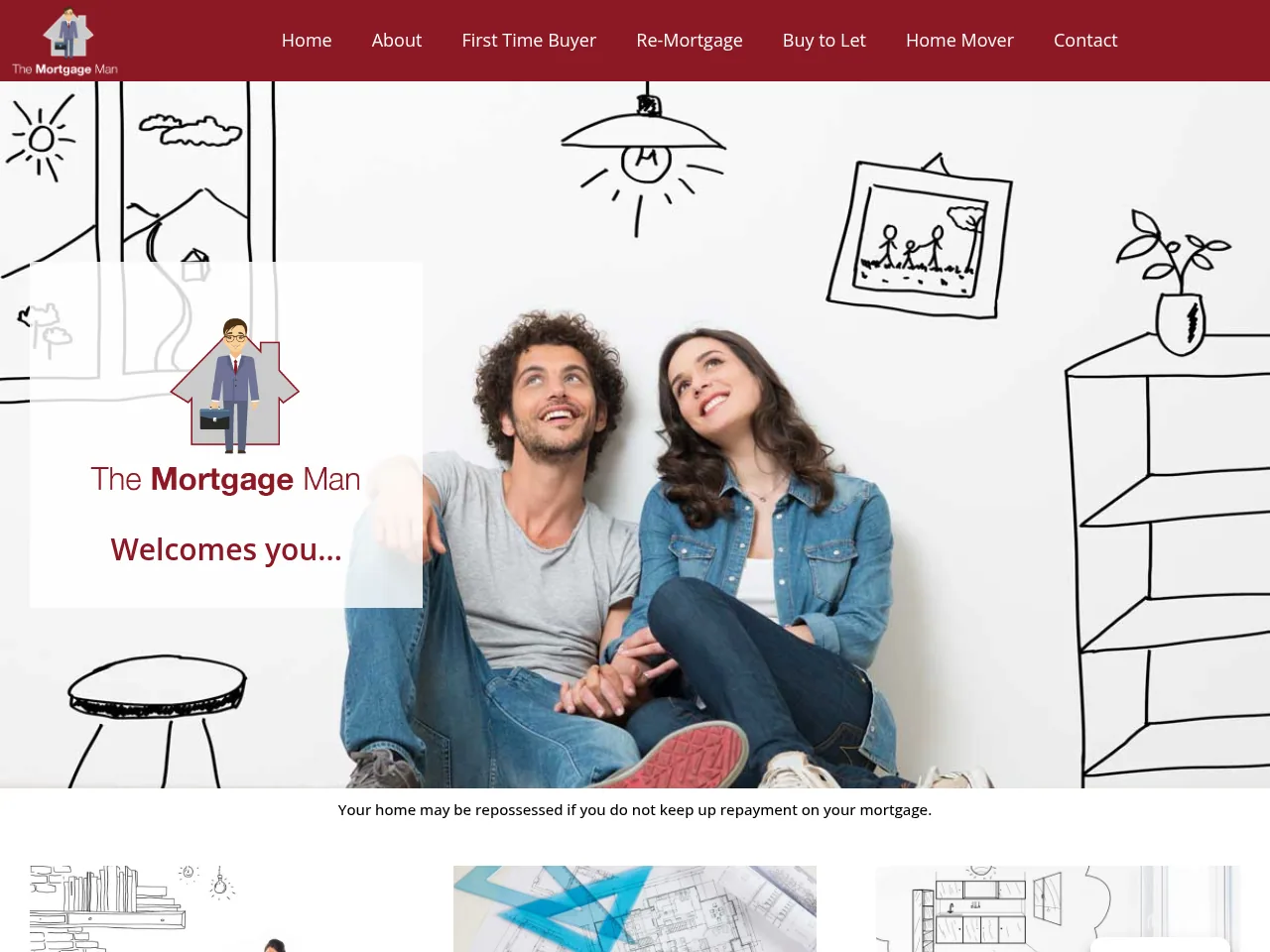 The Mortgage Man website preview