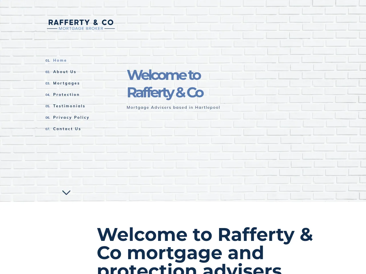 Rafferty & Co website preview