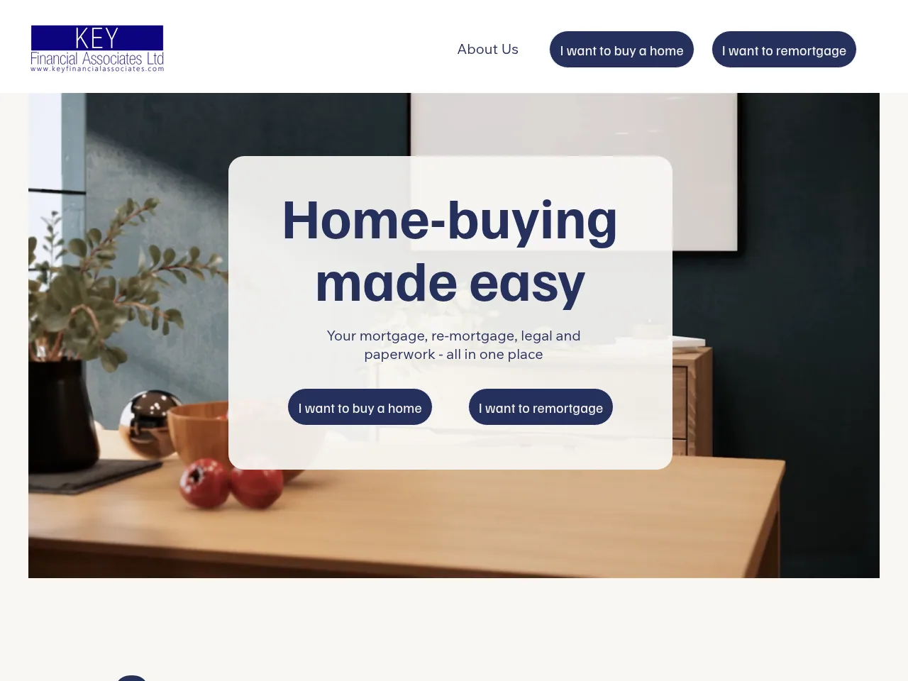 Key Financial Associates website preview