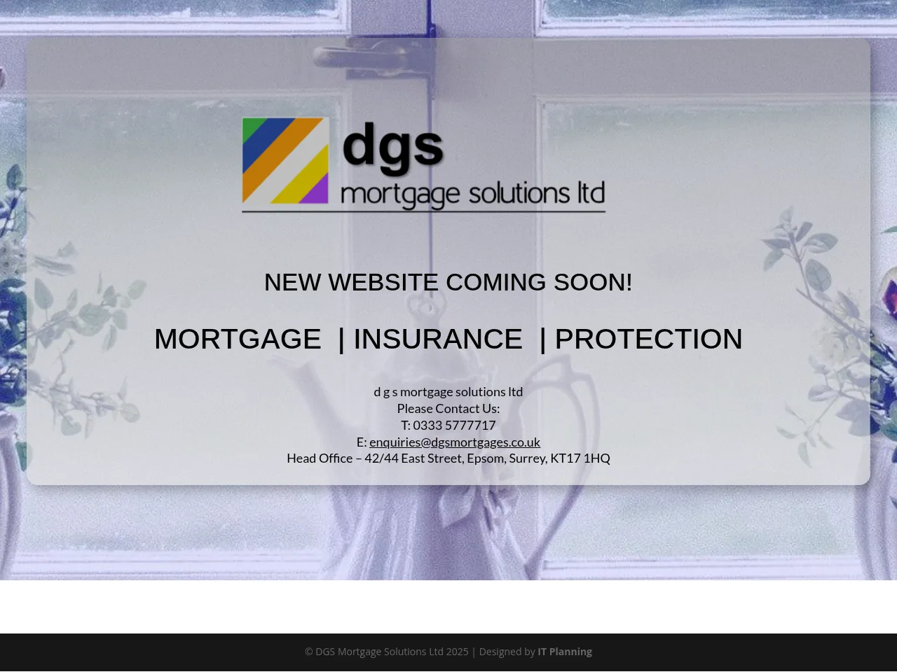 d g s mortgage solutions ltd website preview