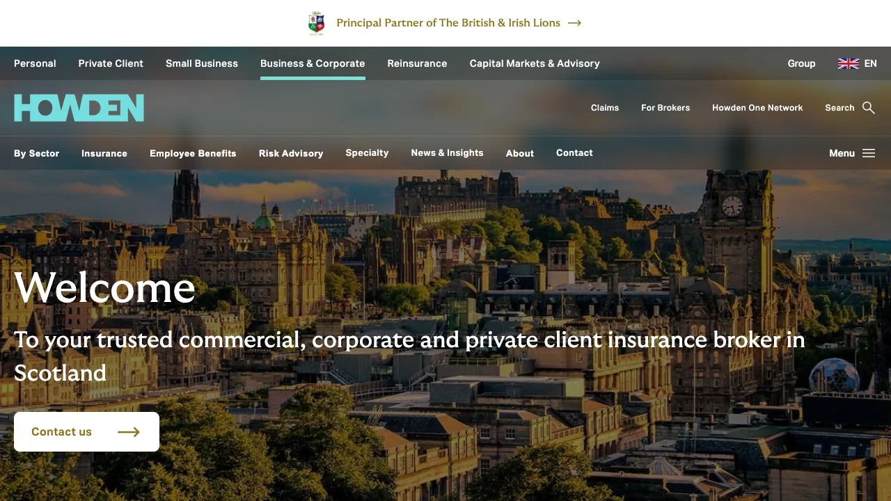 SKB Independent Insurance Brokers Ltd website preview