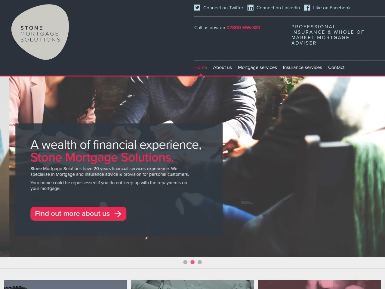 Stone Mortgage Solutions website preview