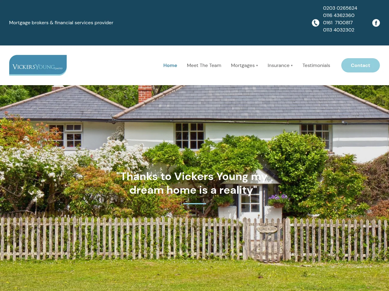 Vickers Young website preview