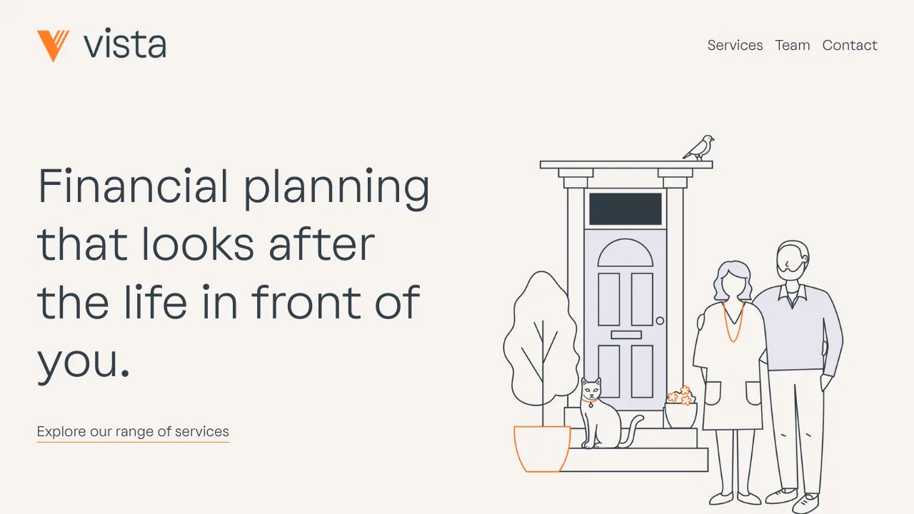 Vista Financial Management Ltd website preview