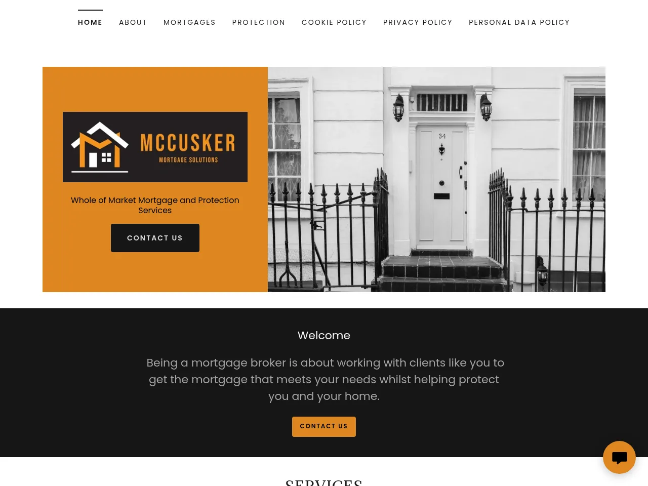 McCusker Mortgage Solutions website preview