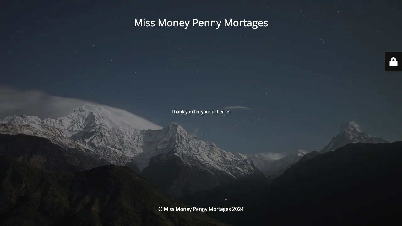 Miss Moneypenny Mortgages Preston website preview