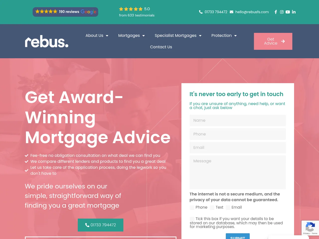 Rebus website preview