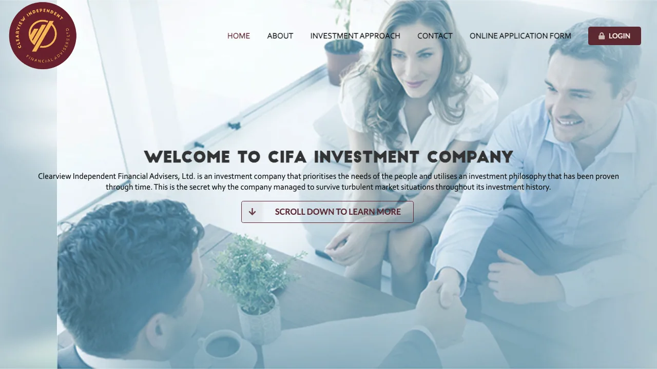 Clearview I F A Ltd website preview