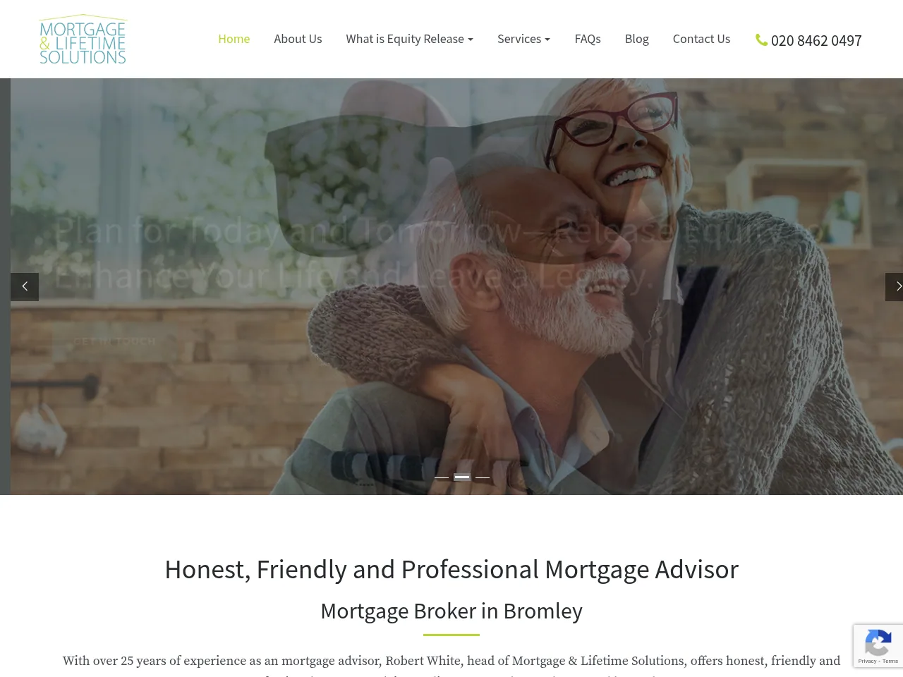 Mortgage & Lifetime Solutions website preview
