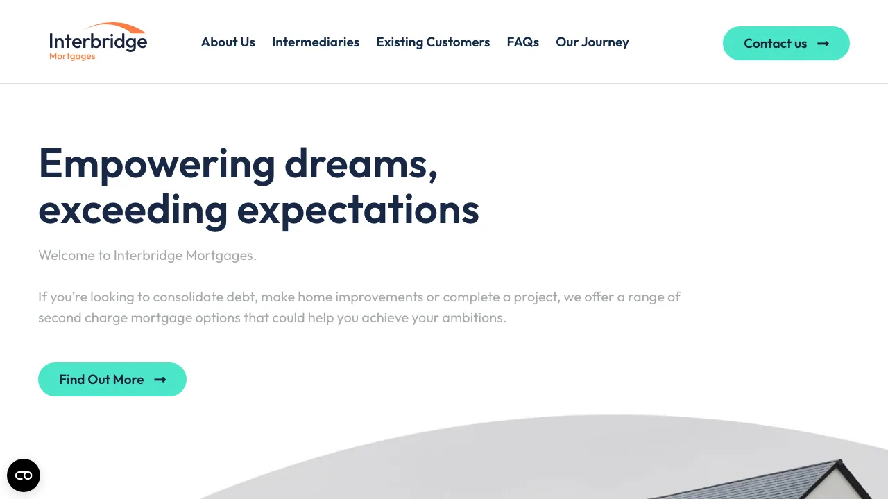 Interbridge Mortgages website preview