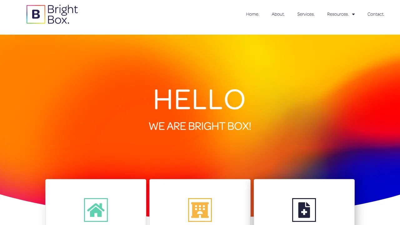 Bright Box Financial Services Ltd website preview