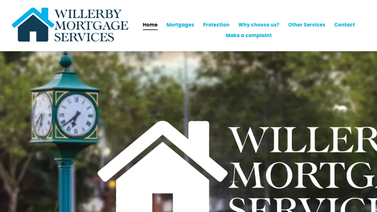 Willerby Mortgage Services website preview