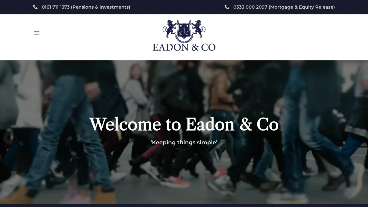 Eadon & Co Ltd website preview