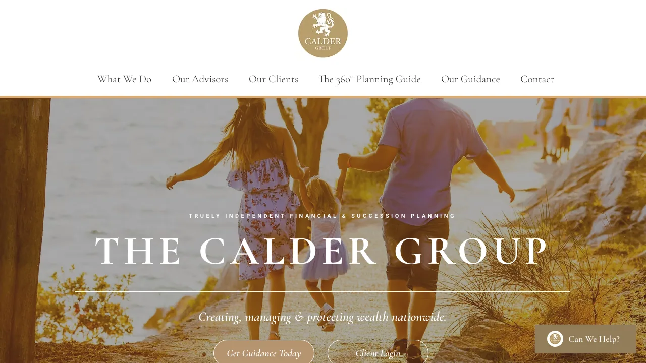 Calder Financial | Kent website preview