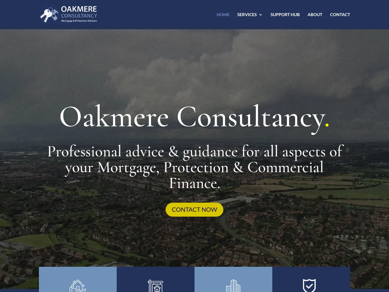 Oakmere Consultancy website preview