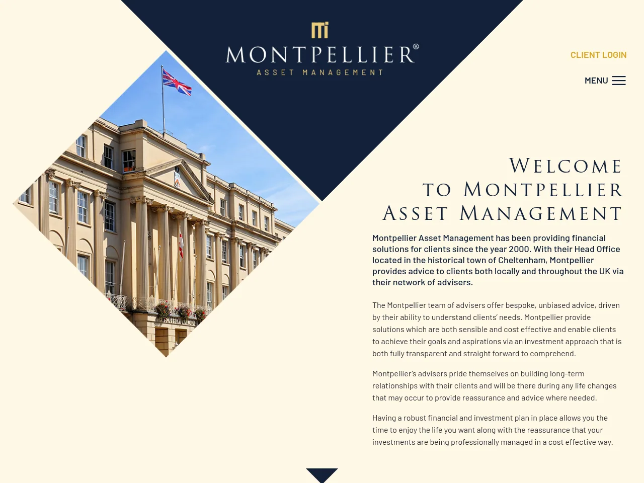 Montpellier Asset Management website preview