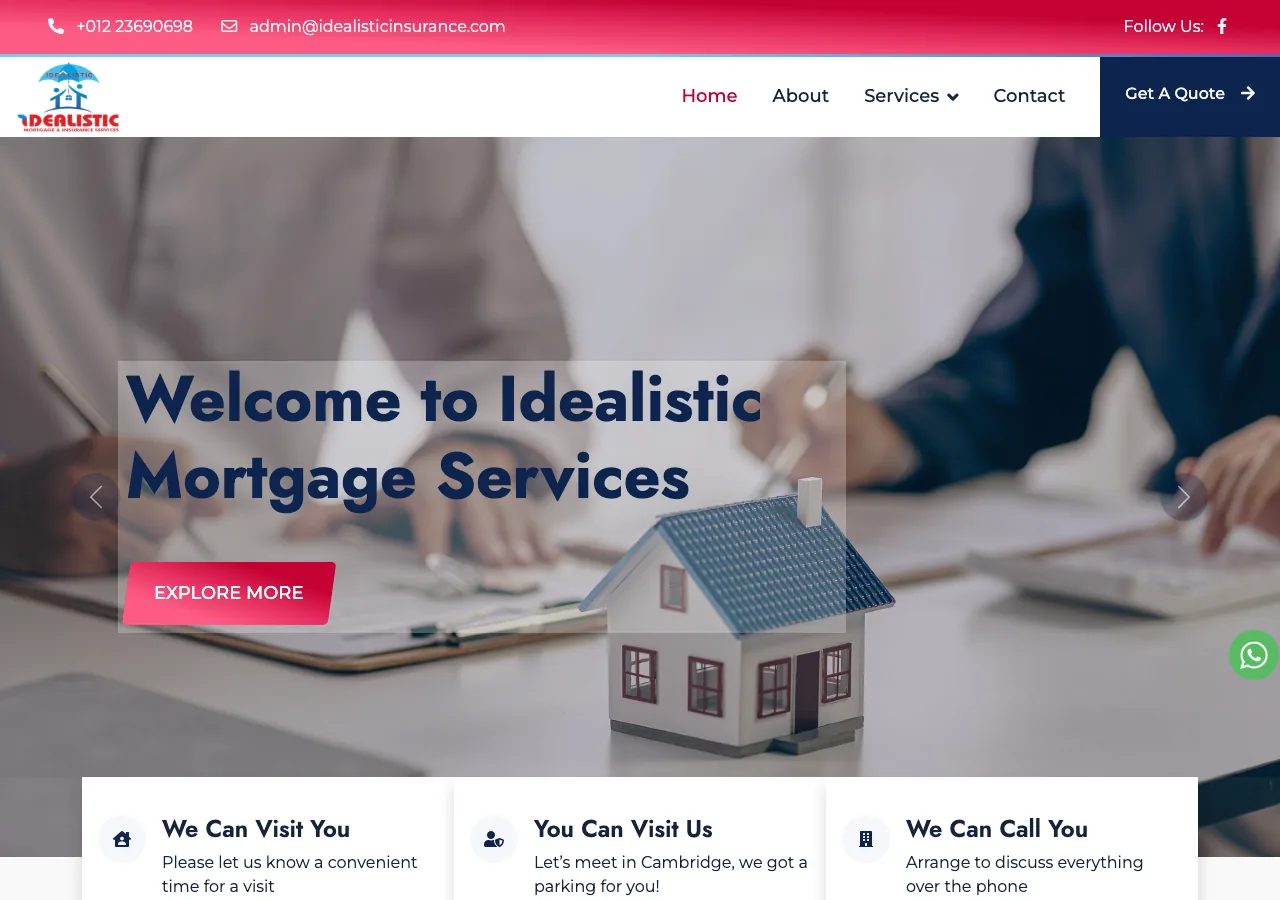 Idealistic Financial Services Ltd website preview