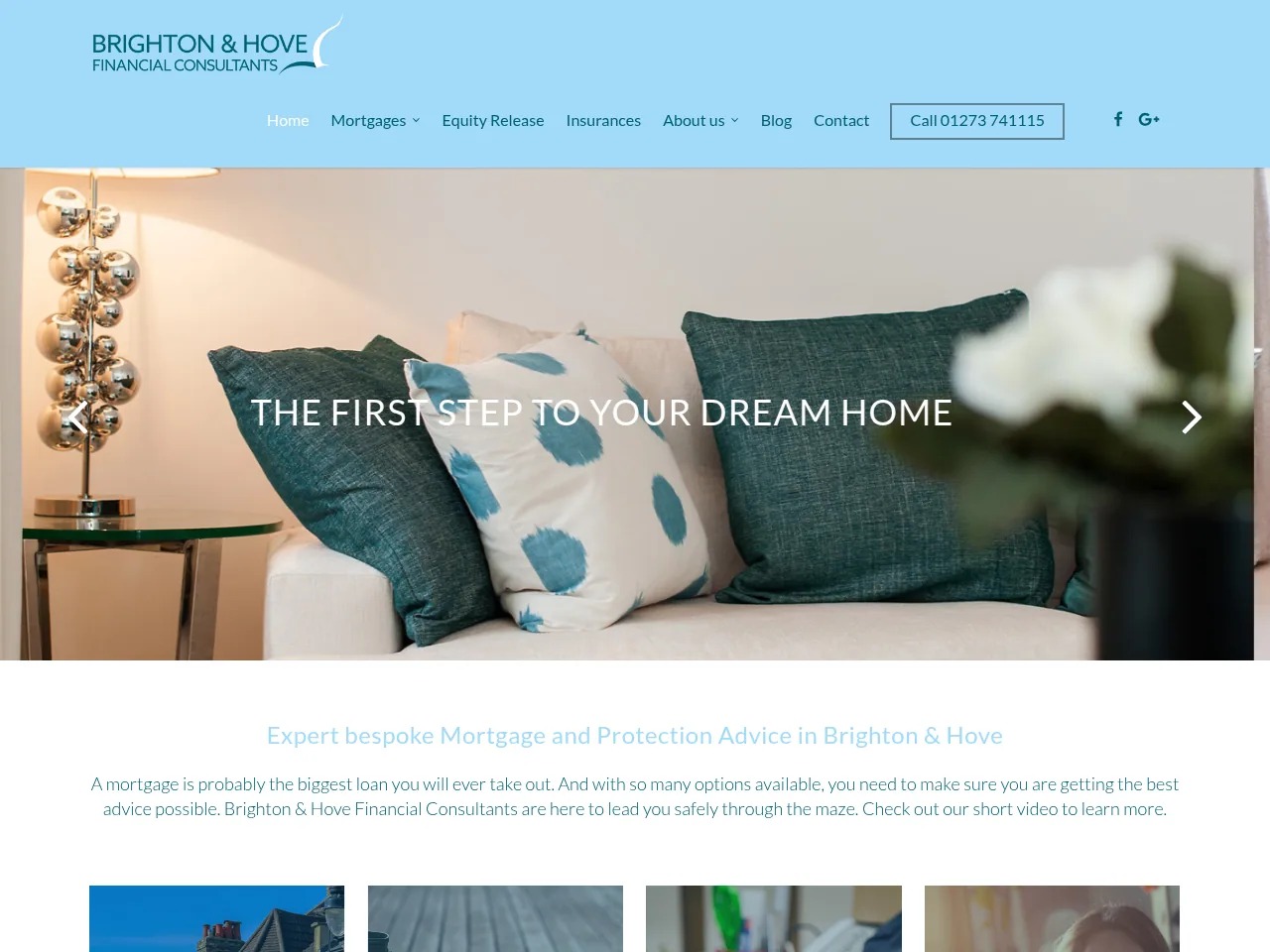 Brighton & Hove Financial Consultants website preview