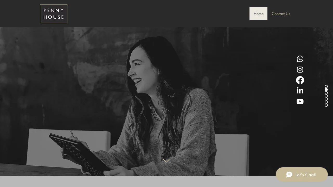 Penny House Manchester website preview