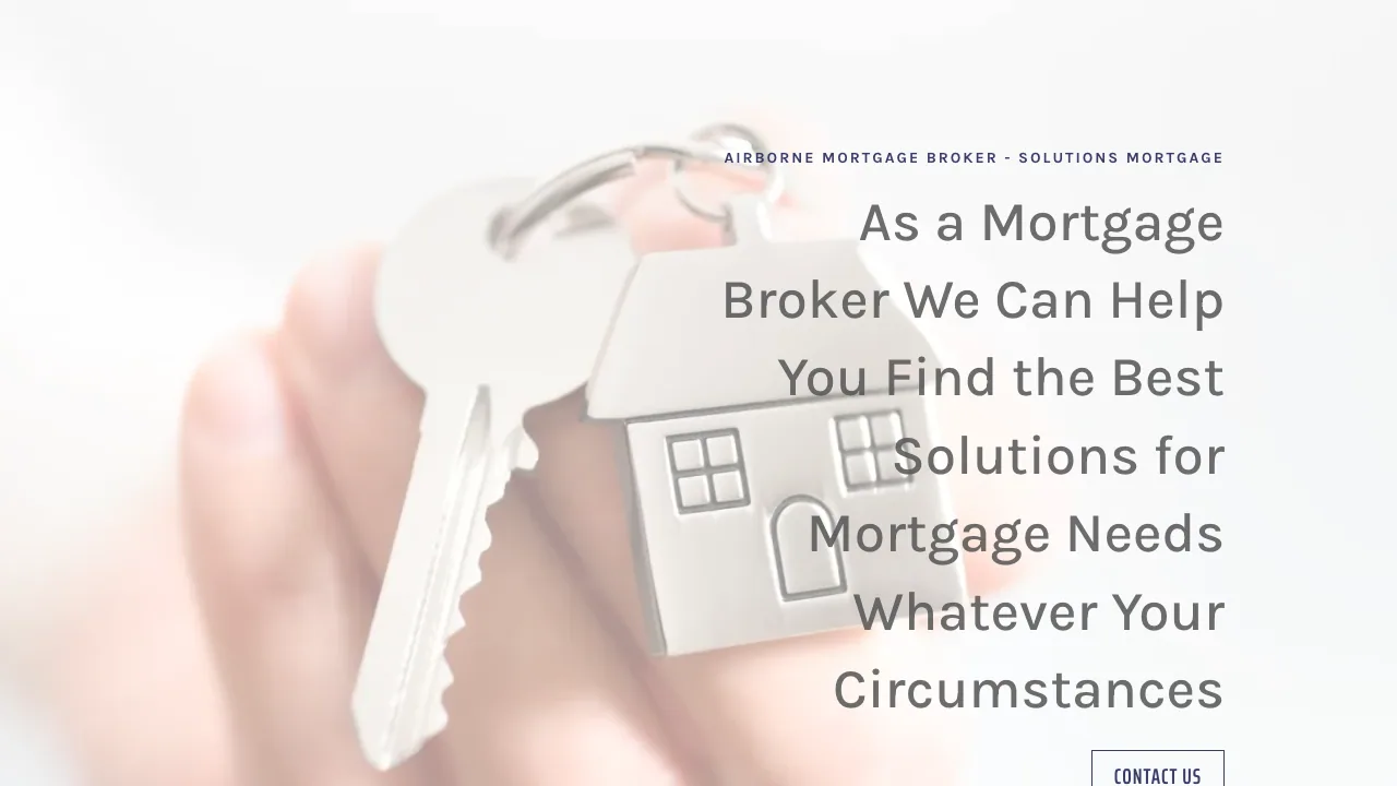 Airborne Mortgage Solutions Ltd website preview