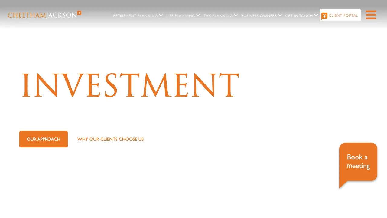 Cheetham Jackson Ltd website preview