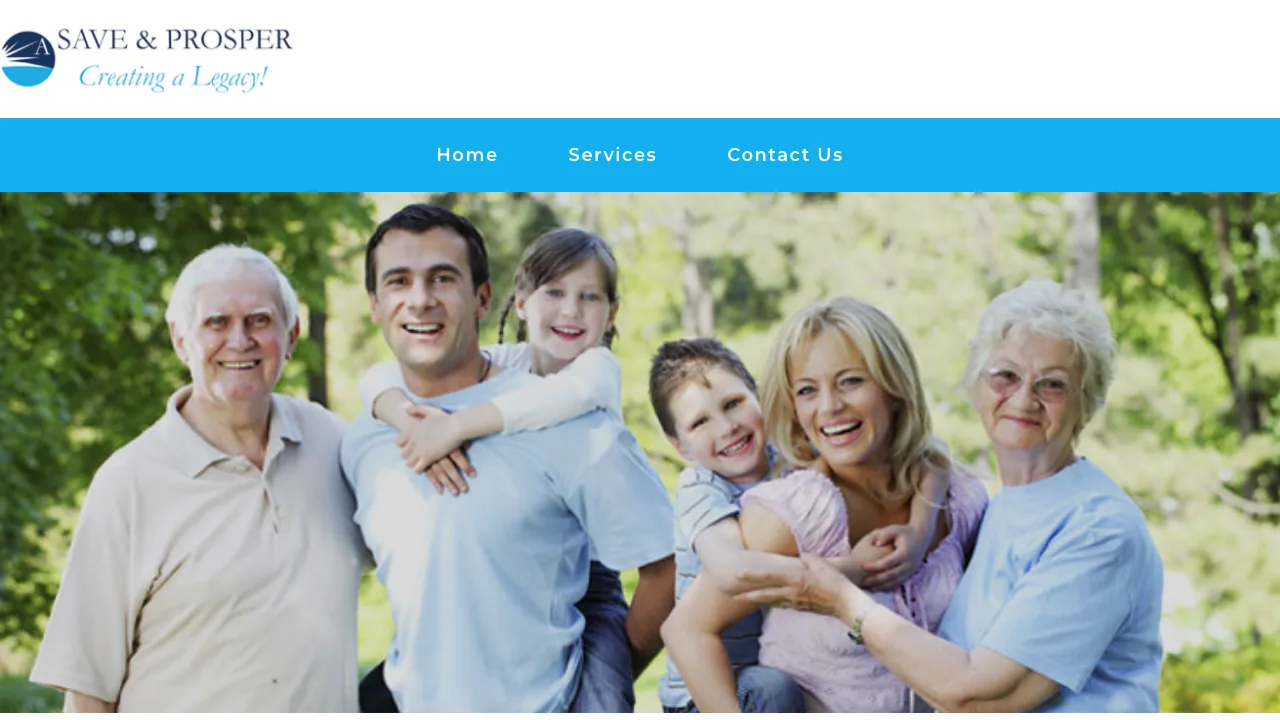 Save & Prosper website preview