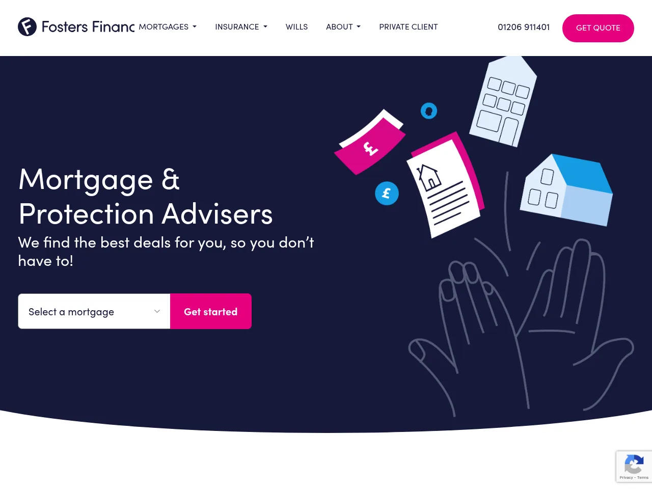 Mortgage & Protection Advisers website preview