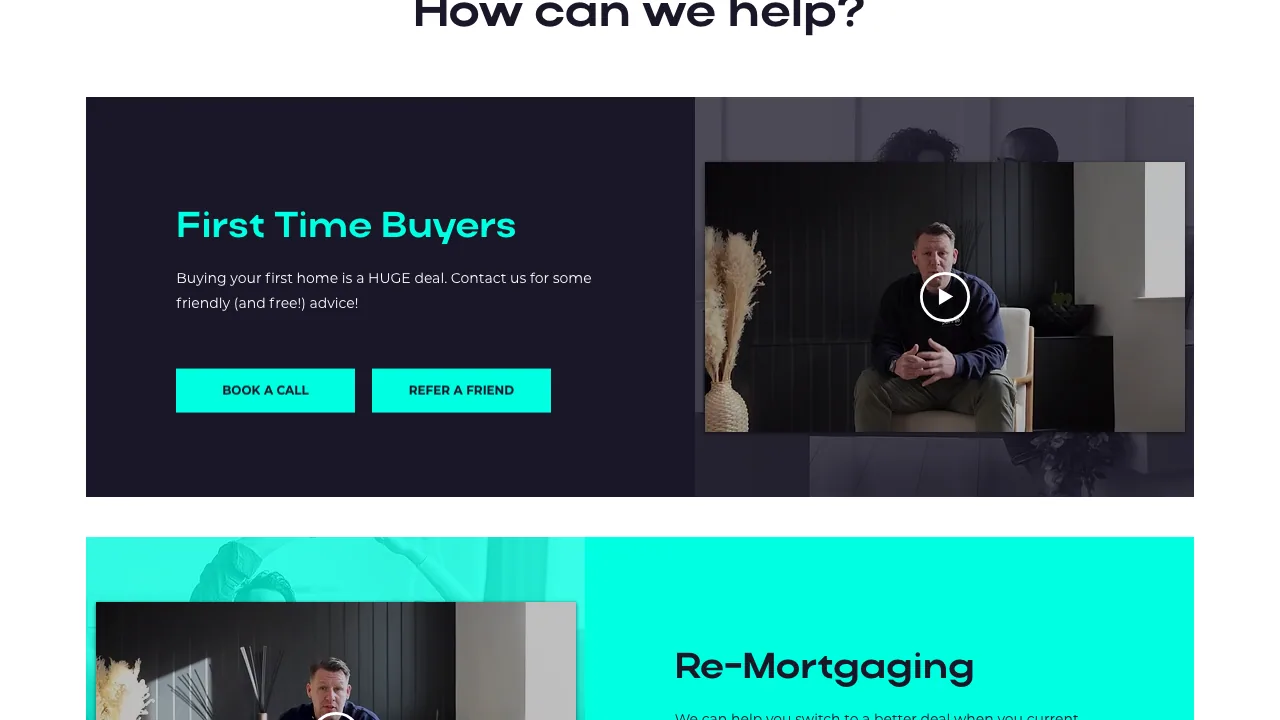 Pennie Mortgages website preview
