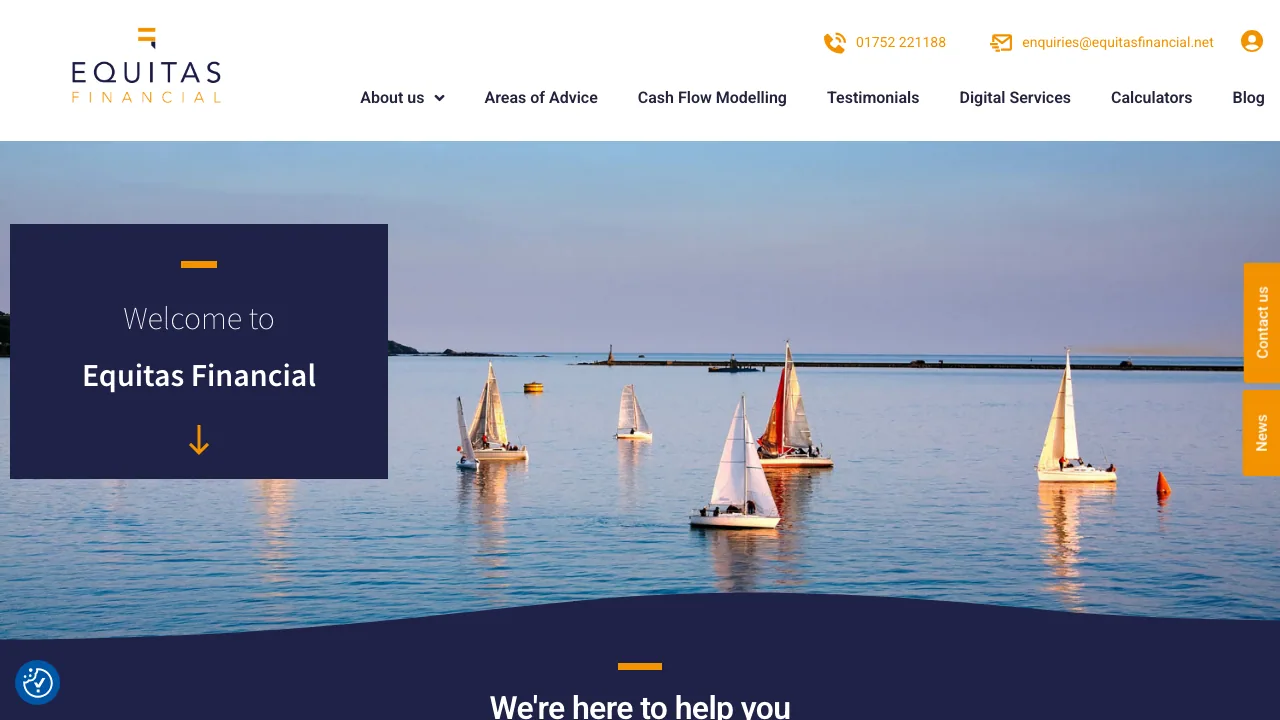 Equitas Financial (UK) Ltd website preview