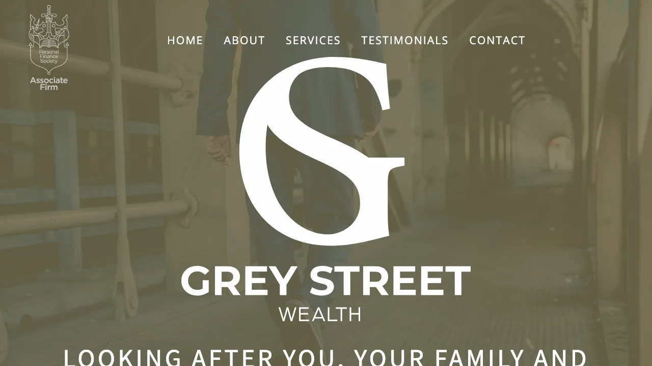 Grey Street Wealth Ltd website preview