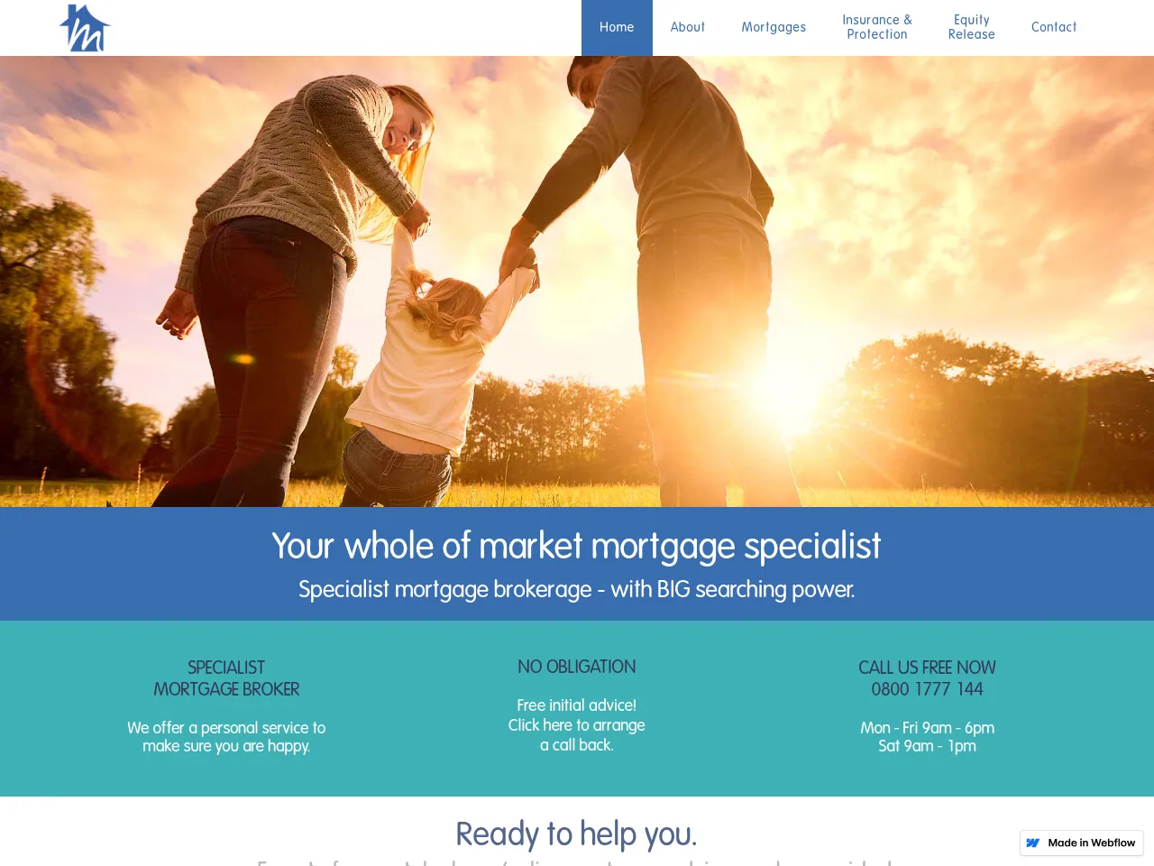 Mid Sussex Mortgages website preview