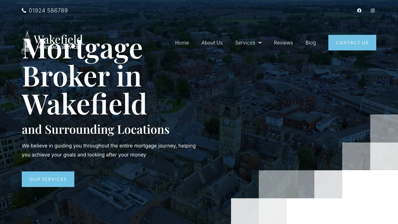Wakefield Mortgage Services website preview