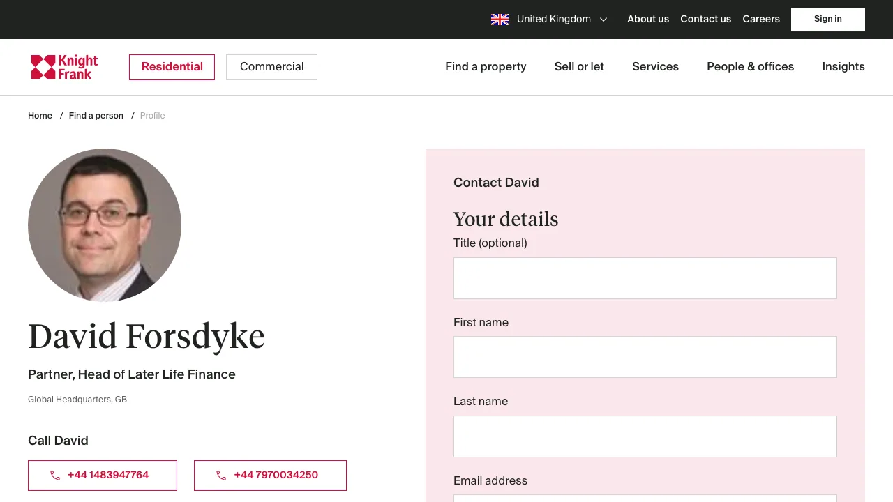 Equity Release Expert website preview