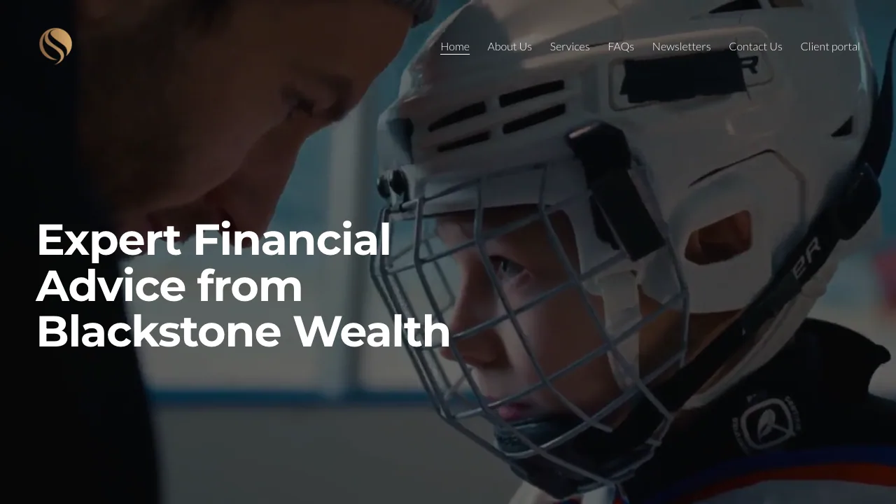 Blackstone Wealth website preview